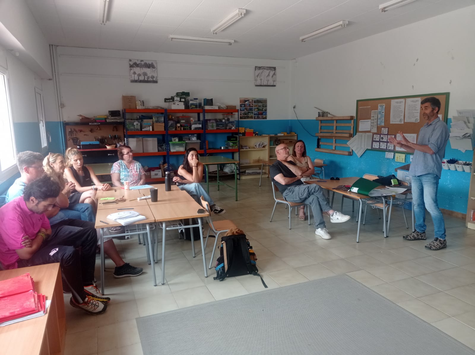 Formació per a mestres de primària sobre incendis forestals